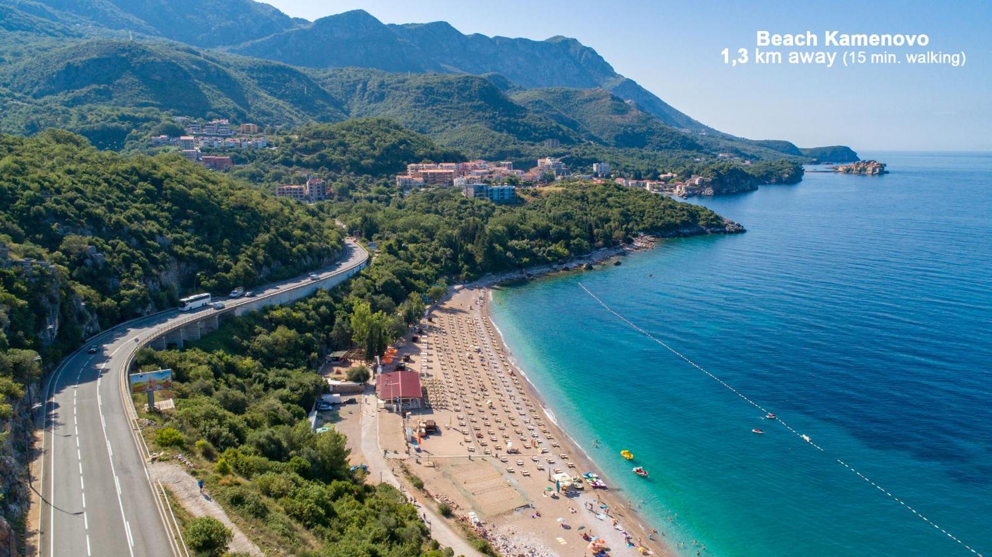 Apartments My Przno Sveti Stefan Eksteriør bilde